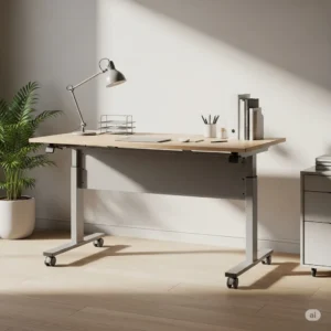 Mesa de Trabajo Auxiliar con Ruedas 'Asistente Móvil'